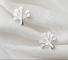 Load image into Gallery viewer, Tree of Life Stud, Sterling Silver
