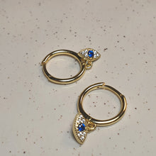 Load image into Gallery viewer, Magic Evil Eye Earring, Sterling Silver
