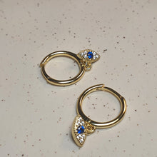 Load image into Gallery viewer, Magic Evil Eye Earring, Sterling Silver
