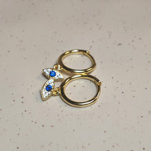 Load image into Gallery viewer, Magic Evil Eye Earring, Sterling Silver
