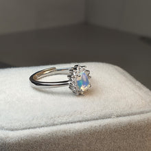 Load image into Gallery viewer, Natural Oval Opal Ring, Sterling Silver
