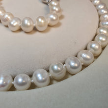 Load image into Gallery viewer, Freshwater Cultured Pearl Set, Sterling Silver
