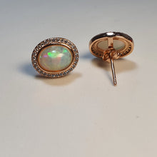 Load image into Gallery viewer, Vintage Style Natural Opal Jewellery Set, Sterling Silver
