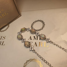 Load image into Gallery viewer, Natural Opal Bracelet, Sterling Silver
