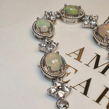 Load image into Gallery viewer, Natural Opal Bracelet, Sterling Silver
