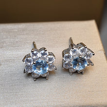 Load image into Gallery viewer, Sky Blue Topaz Gemstone Jewellery Set, Sterling Silver

