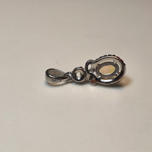 Load image into Gallery viewer, Natural Opal Gemstones Pendant, Sterling Silver
