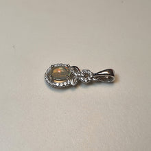 Load image into Gallery viewer, Natural Opal Gemstones Pendant, Sterling Silver
