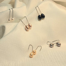 Load image into Gallery viewer, Multicoloured Freshwater Drop Pearl, Sterling Silver

