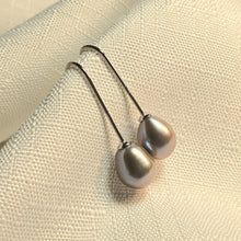 Load image into Gallery viewer, Multicoloured Freshwater Drop Pearl, Sterling Silver
