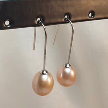 Load image into Gallery viewer, Multicoloured Freshwater Drop Pearl, Sterling Silver
