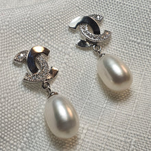 Load image into Gallery viewer, Freshwater Pearl Earrings, Sterling Silver
