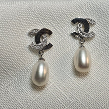 Load image into Gallery viewer, Freshwater Pearl Earrings, Sterling Silver
