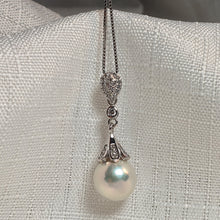 Load image into Gallery viewer, luxurious Freshwater Pearl Pendant, Sterling Silver
