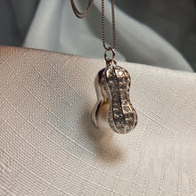 Load image into Gallery viewer, Peanut Freshwater Pearl Necklace, Sterling Silver
