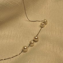 Load image into Gallery viewer, Round Freshwater Pearl Necklace, Sterling Silver
