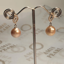 Load image into Gallery viewer, Large Baroque Pearl Earrings, Sterling Silver
