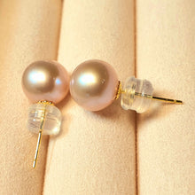 Load image into Gallery viewer, Freshwater Cultured Multi-colour Pearl Stud Earring, 18k Gold
