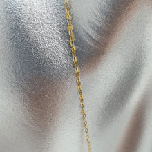 Load image into Gallery viewer, Single O Link Chain, 18k Yellow Gold
