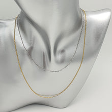 Load image into Gallery viewer, Single O Link Chain, 18k Yellow Gold

