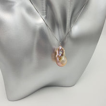 Load image into Gallery viewer, XLarge Baroque Pearl Necklace, Sterling Silver
