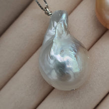 Load image into Gallery viewer, XLarge Baroque Pearl Necklace, Sterling Silver
