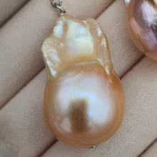 Load image into Gallery viewer, XLarge Baroque Pearl Necklace, Sterling Silver
