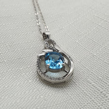 Load image into Gallery viewer, Sky Blue Topaz Jewellery Set, Sterling Silver
