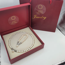 Load image into Gallery viewer, Freshwater Cultured Pearl Set, Sterling Silver
