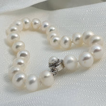 Load image into Gallery viewer, Freshwater Pearl Bracelet, Sterling Silver
