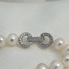 Load image into Gallery viewer, Freshwater Cultured Pearl Bracelet, Sterling Silver
