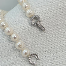 Load image into Gallery viewer, Freshwater Cultured Pearl Bracelet, Sterling Silver
