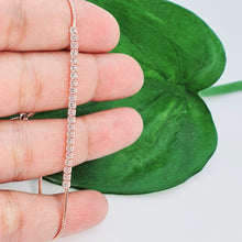 Load image into Gallery viewer, Tennis Bracelet, Sterling Silver
