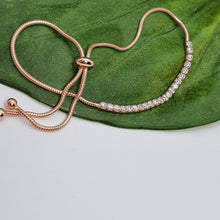 Load image into Gallery viewer, Tennis Bracelet, Sterling Silver
