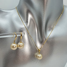 Load image into Gallery viewer, Golden South Sea Pearl Set, 18K Yellow Gold
