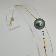 Load image into Gallery viewer, France Large Tahitian Pearl Bracelet, 18k Yellow Gold
