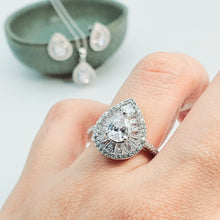 Load image into Gallery viewer, Bridal Jewellery Set, Sterling silver
