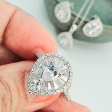 Load image into Gallery viewer, Bridal Jewellery Set, Sterling silver
