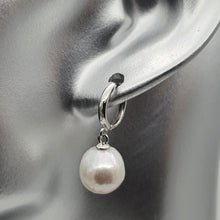 Load image into Gallery viewer, Edison Pearl Earrings, Sterling Silver
