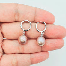 Load image into Gallery viewer, Edison Pearl Earrings, Sterling Silver
